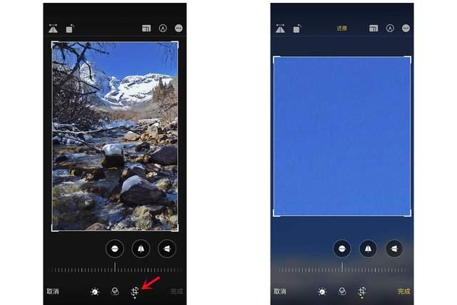 南县苹果手机维修分享iPhone手机如何使用裁剪功能隐藏照片 